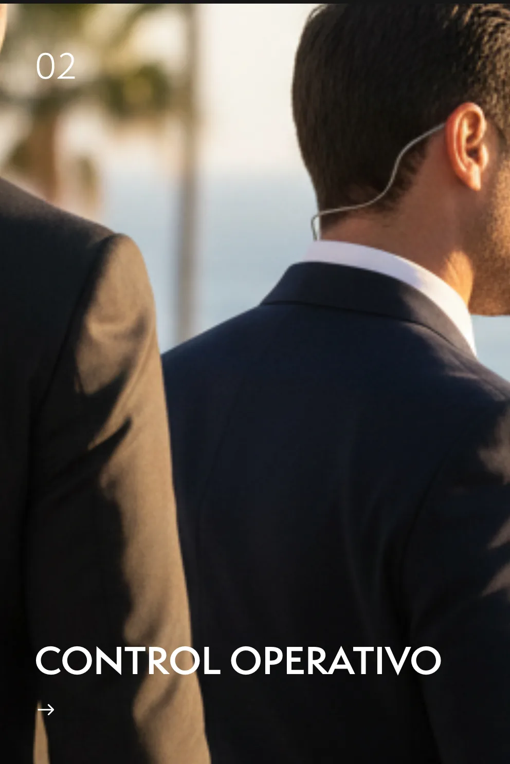 Web bilingüe de B-Protect captando clientes de seguridad en la Costa del Sol