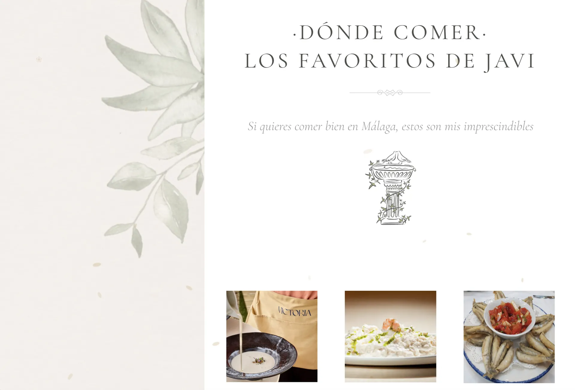 Cuenta atrás y detalles de la boda de Teté y Javier